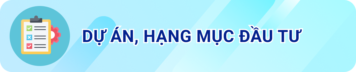 Dự án hạng mục đầu tư