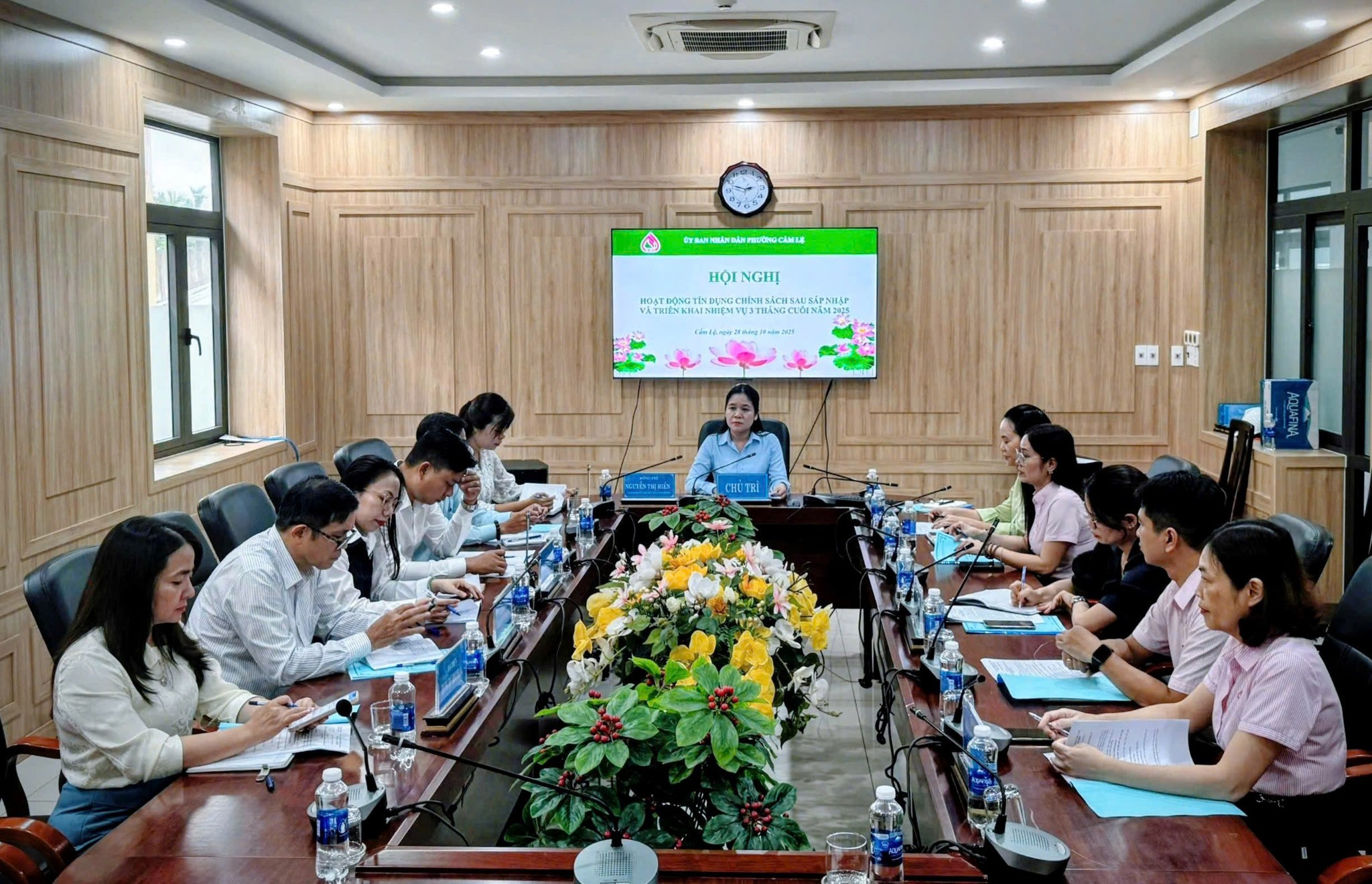 Cẩm Lệ: Sơ kết hoạt động tín dụng chính sách xã hội quý III và triển khai nhiệm vụ quý IV năm 2025