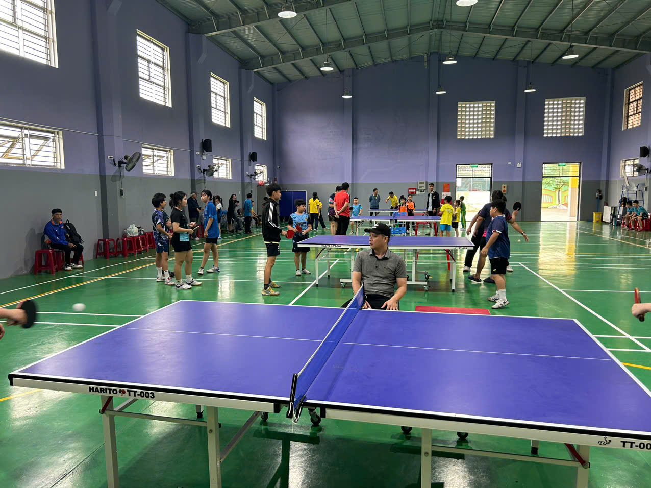 Phường Cẩm Lệ tổ chức giải bóng bàn, cờ vua trong khuôn khổi Giải thể thao học sinh năm 2025