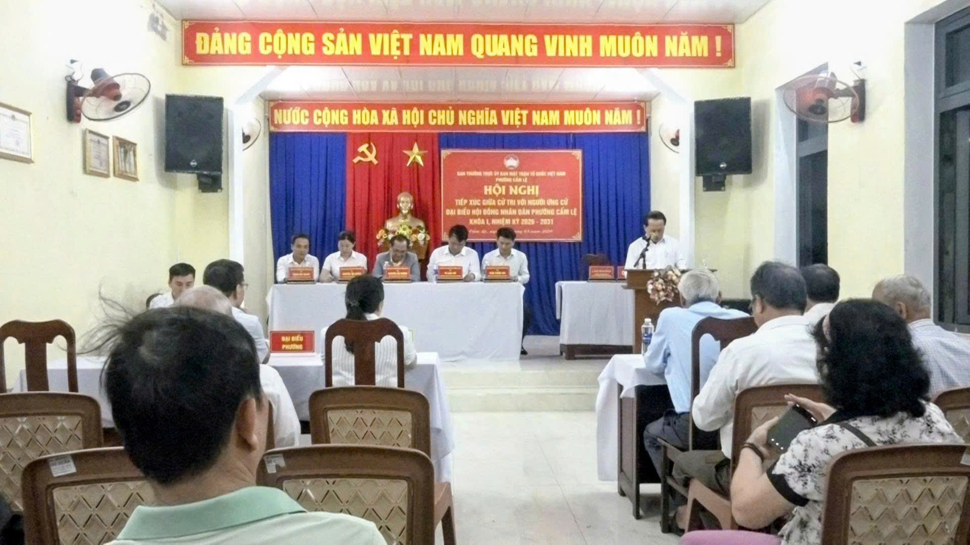 CẨM LỆ: CÁC ỨNG CỬ VIÊN ĐẠI BIỂU HỘI ĐỒNG NHÂN DÂN PHƯỜNG KHÓA I, NHIỆM KỲ 2026 – 2031 TIẾP XÚC CỬ TRI, VẬN ĐỘNG BẦU CỬ TẠI ĐƠN VỊ BẦU CỬ SỐ 07.
